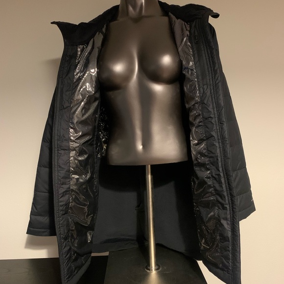 *SOLD*COLUMBIA WOMENS HEAVENLY HYBRID LONG HOODED JACKET NEW SIZE MEDIUM # winte - Picture 3 of 13